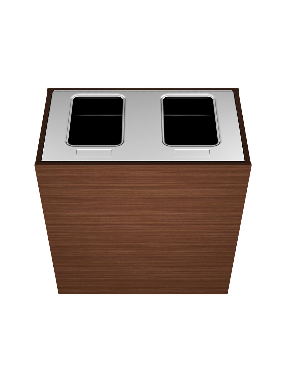 ARISTATA - Double Station, Harvest Leaves Body Finish with Stainless Steel Full-Opening Lid