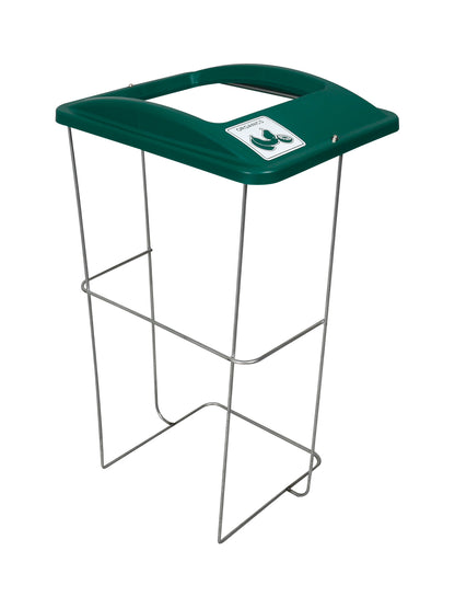 WIRE EVENT CONTAINER (5 Pack) - Single - Kit - Organics - Full - Dark Green