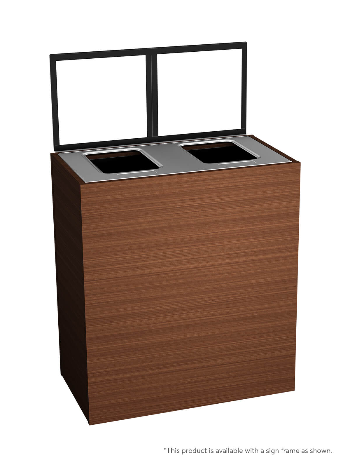 ARISTATA - Double Station, Harvest Leaves Body Finish with Stainless Steel Full-Opening Lid