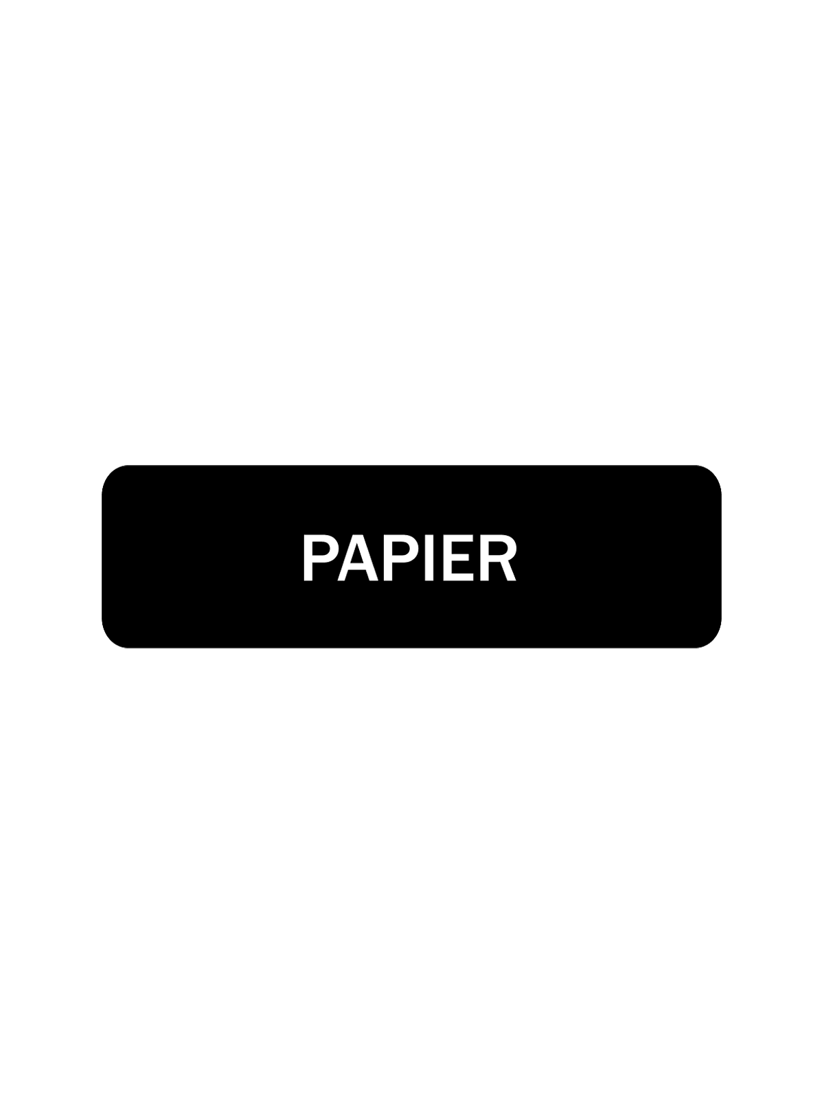 ARISTATA - Label - Papier - Black-White