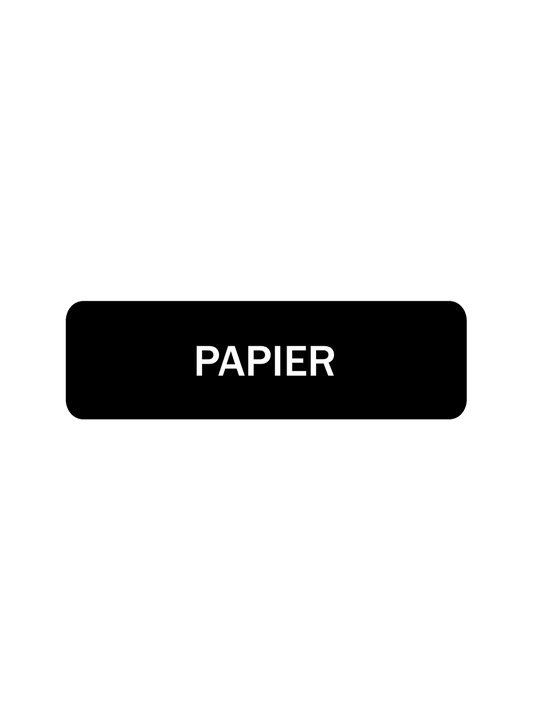 ARISTATA - Label - Papier - Black-White