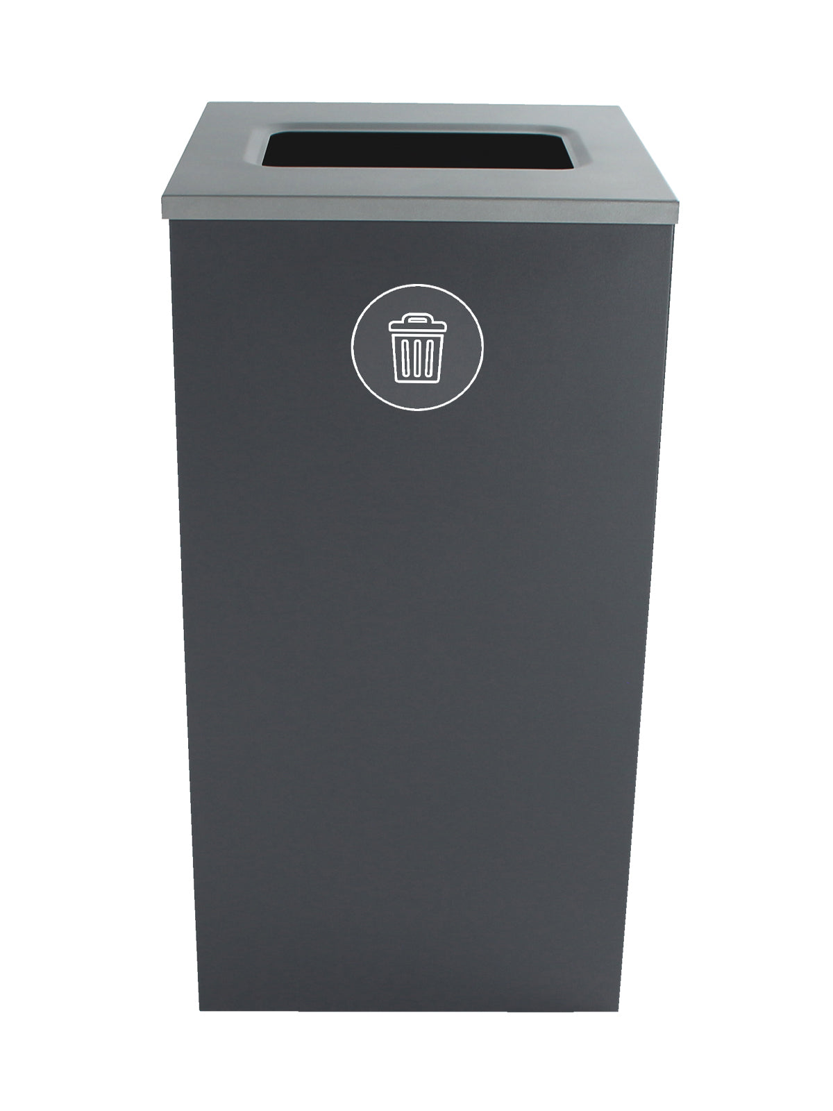 Compact Garbage Cubes SPECTRUM - Single - Kit - Cube - Waste - Full - Grey – Busch Systems Intl