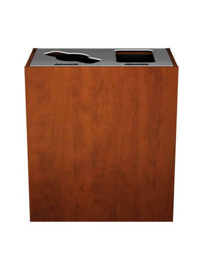 ARISTATA - Double Stream, Midsummer Flame Finish, Hinged Stainless Steel Lid with Mixed-Full Openings  - Premium - M
