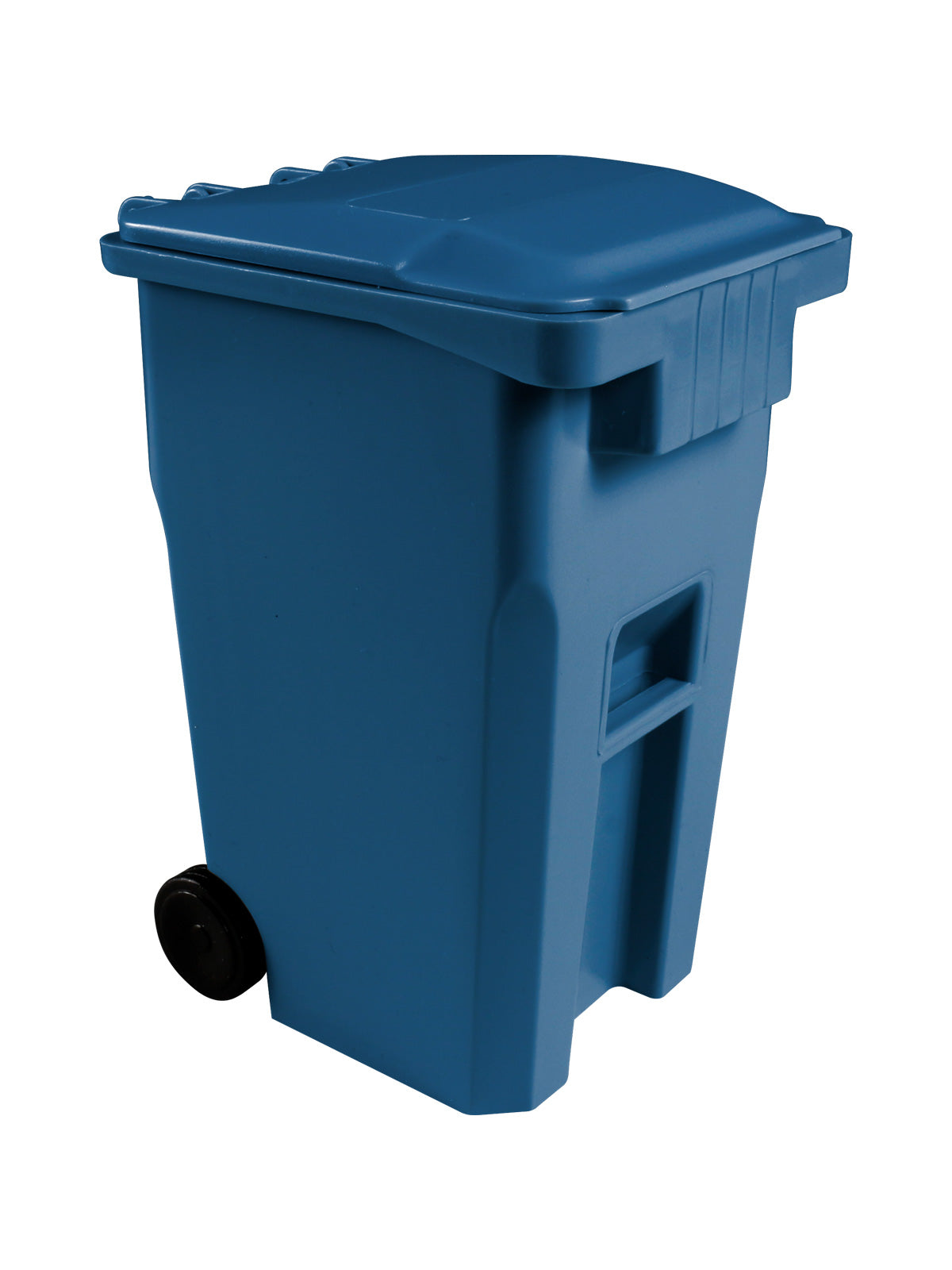 Mini Promotional Recycling Cart -BC300 - Busch Blue PCR
