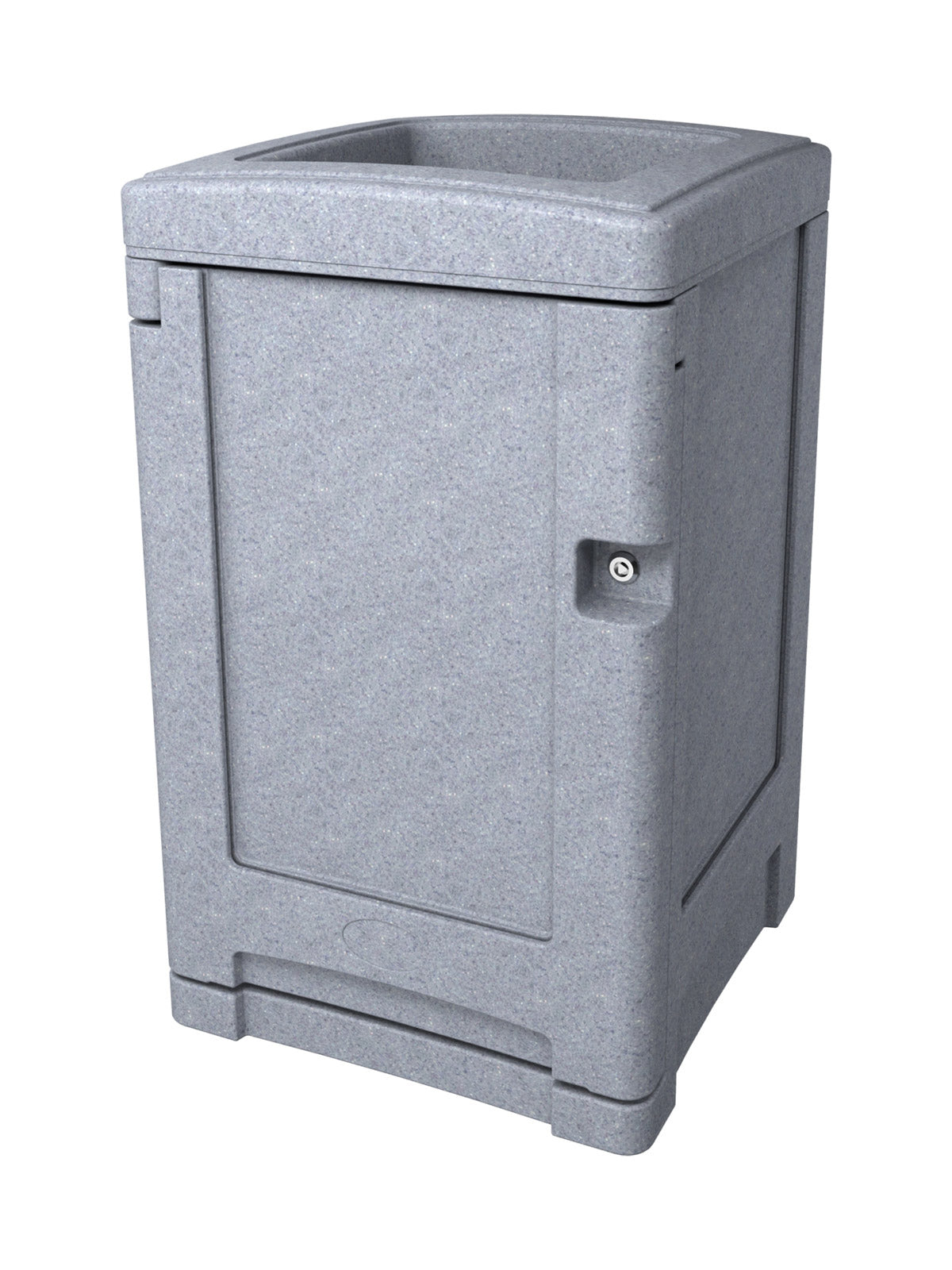 EXPRESSION - Single Stream with Full Opening Lid - Greystone Finish