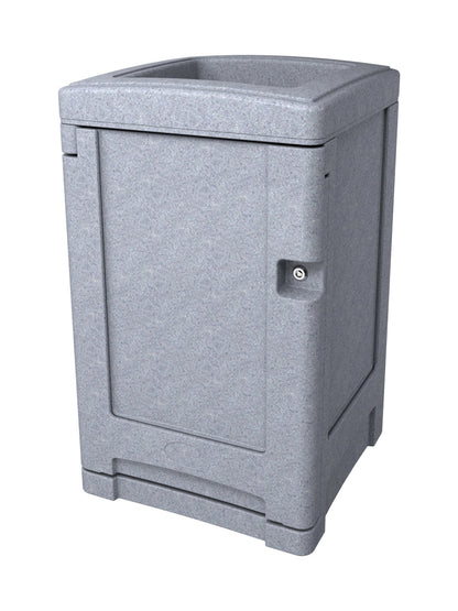 EXPRESSION - Single Stream with Full Opening Lid - Greystone Finish