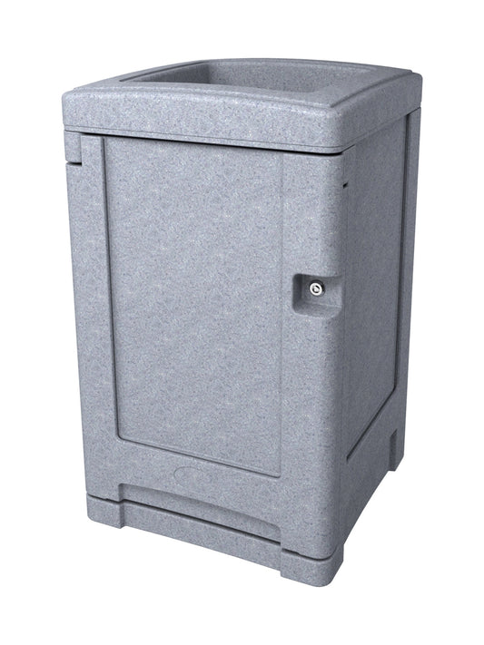 EXPRESSION - Single Stream with Full Opening Lid - Greystone Finish