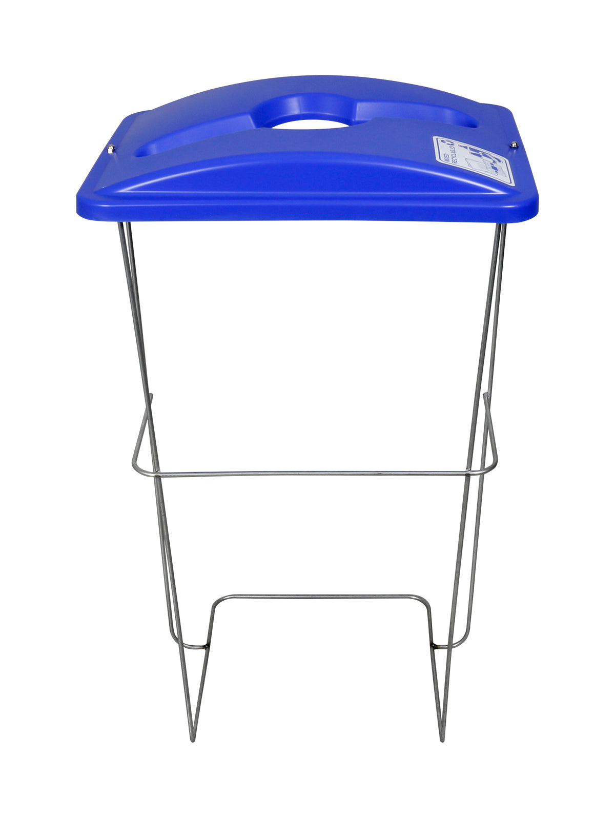 WIRE EVENT CONTAINER (5 Pack) - Single - Kit - Mixed Recyclables - Mixed - Blue