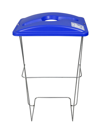 WIRE EVENT CONTAINER (5 Pack) - Single - Kit - Mixed Recyclables - Mixed - Blue