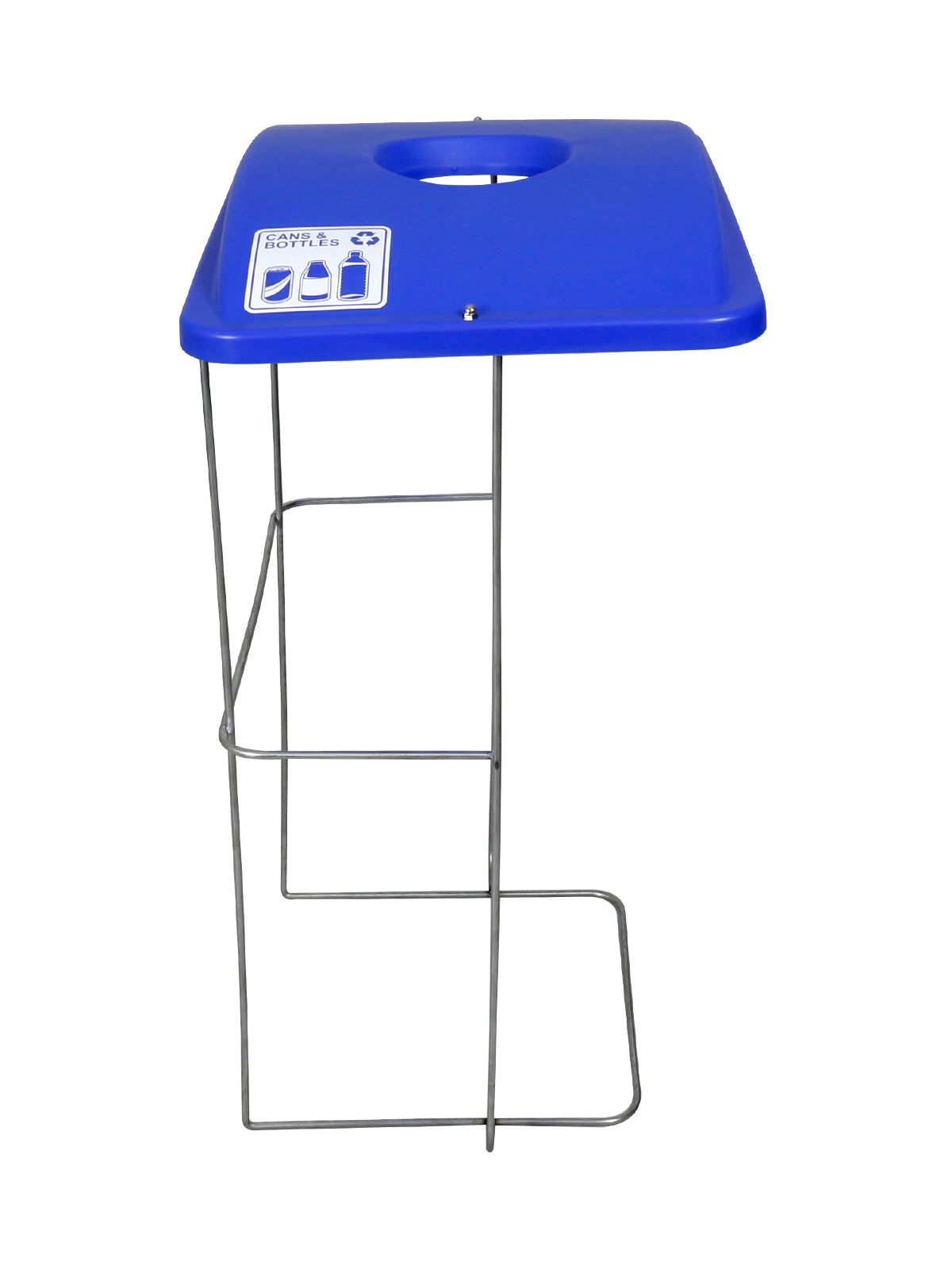 WIRE EVENT CONTAINER (5 Pack) - Single - Kit - Cans & Bottles - Circle - Blue