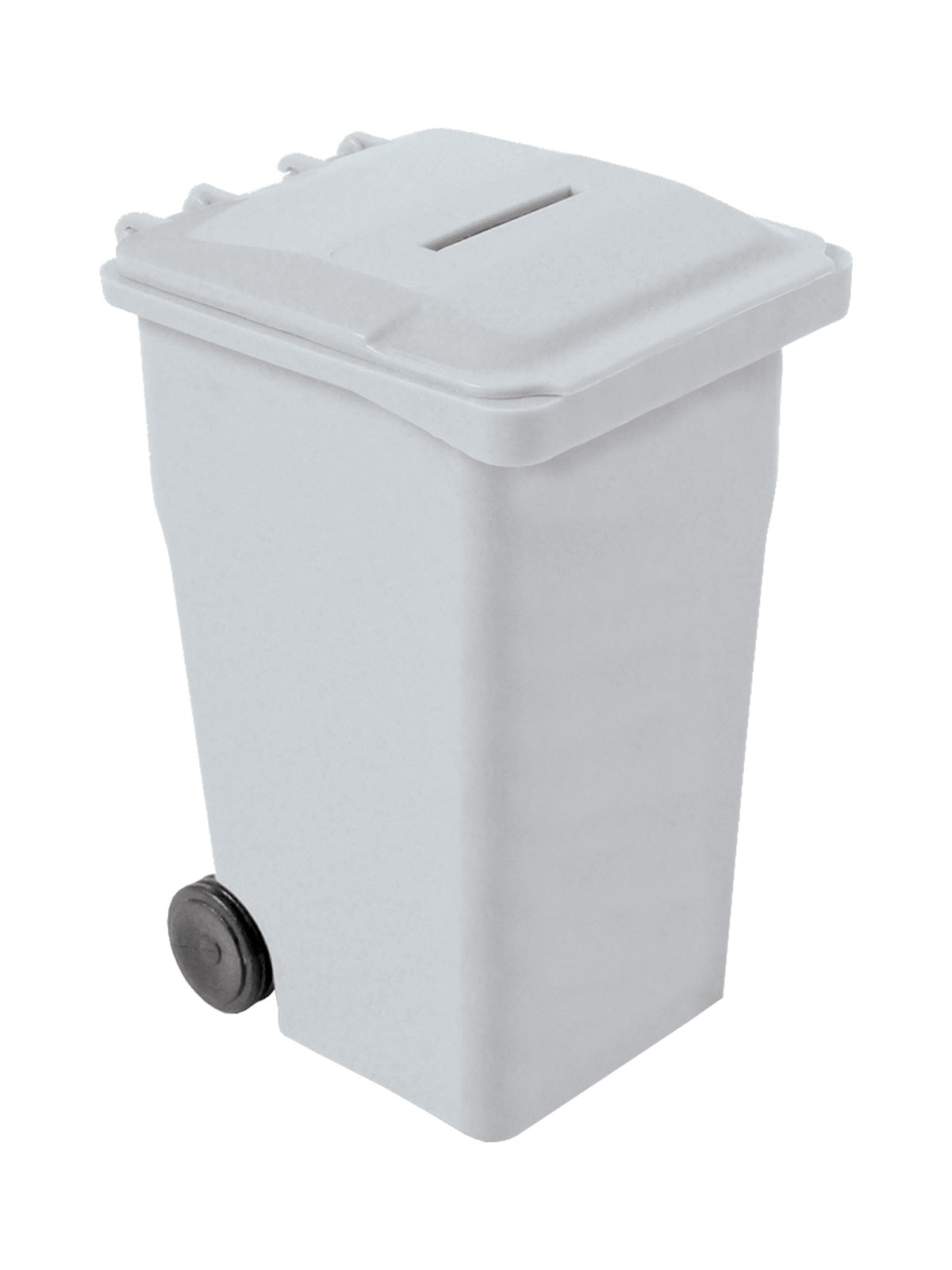 Mini Promotional Cart with Grey Body and Slot Lid