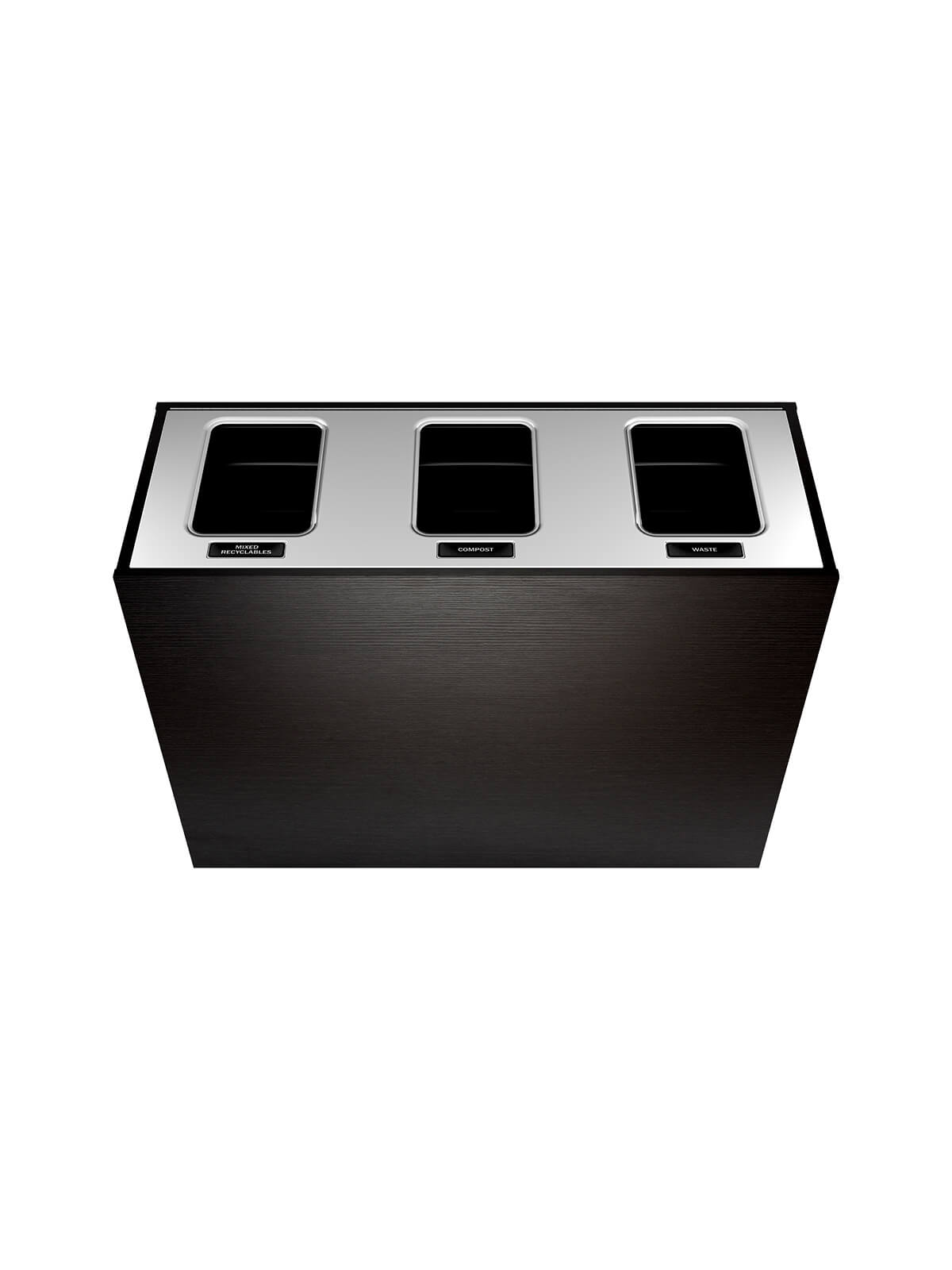 ARISTATA - Triple - Elite - Mixed Recyclables-Compost-Waste - Full - Western Breeze