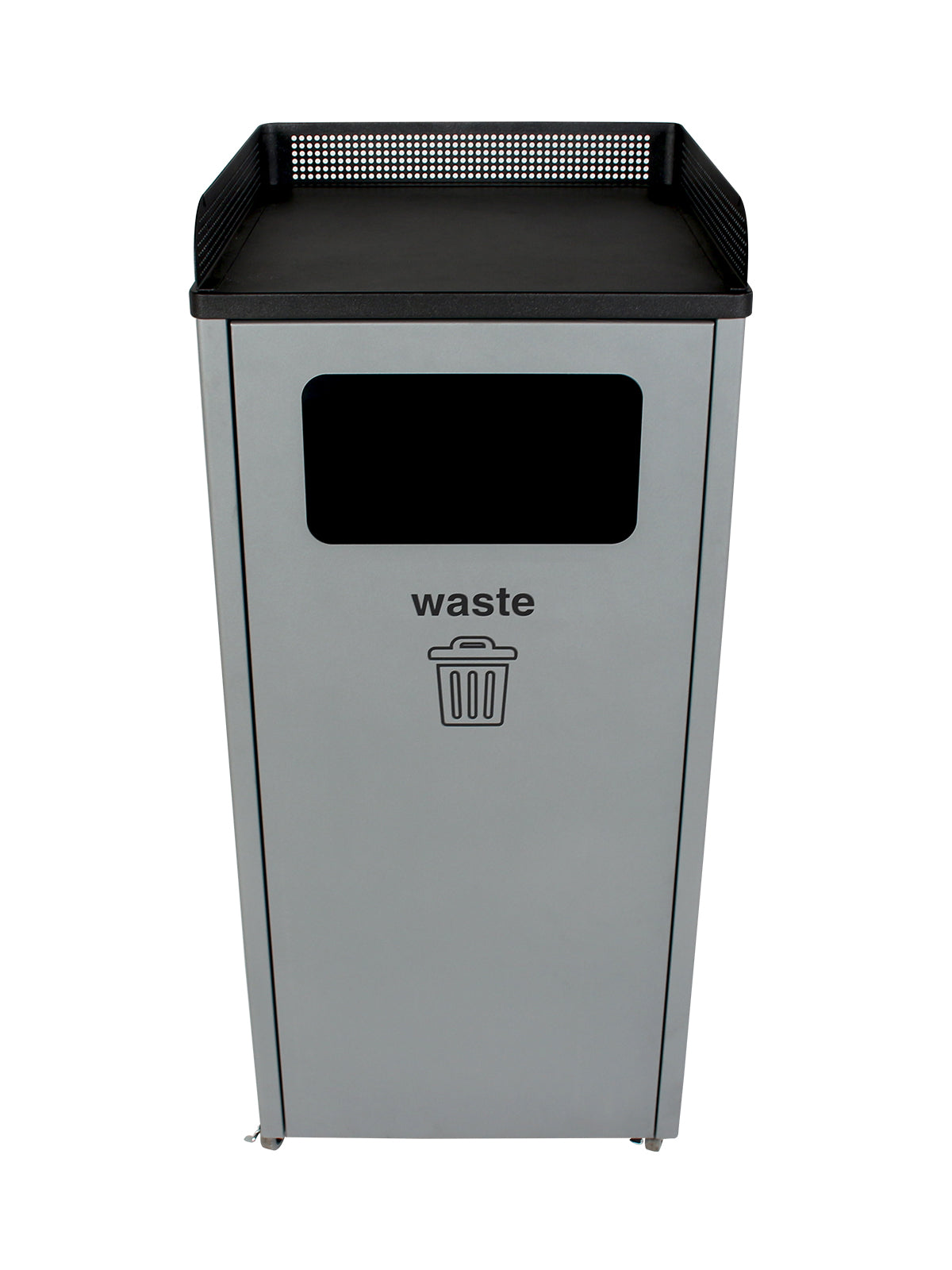 COURTSIDE - Single - Kit - Waste - Full - Grey-Black