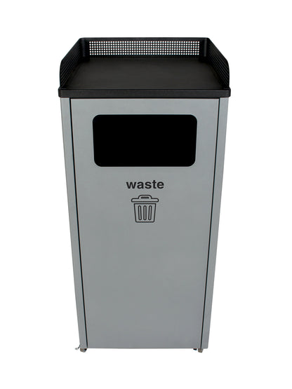 COURTSIDE - Single - Kit - Waste - Full - Grey-Black