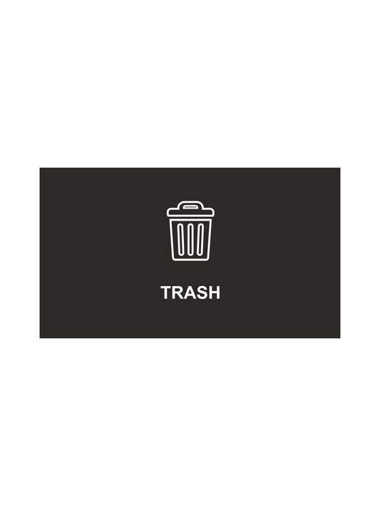 SPECTRUM - Ellipse Double Sign - Trash - Black-White