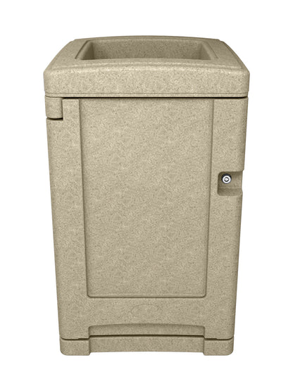 EXPRESSION - Single Stream with Full Opening Lid - Sandstone Finish