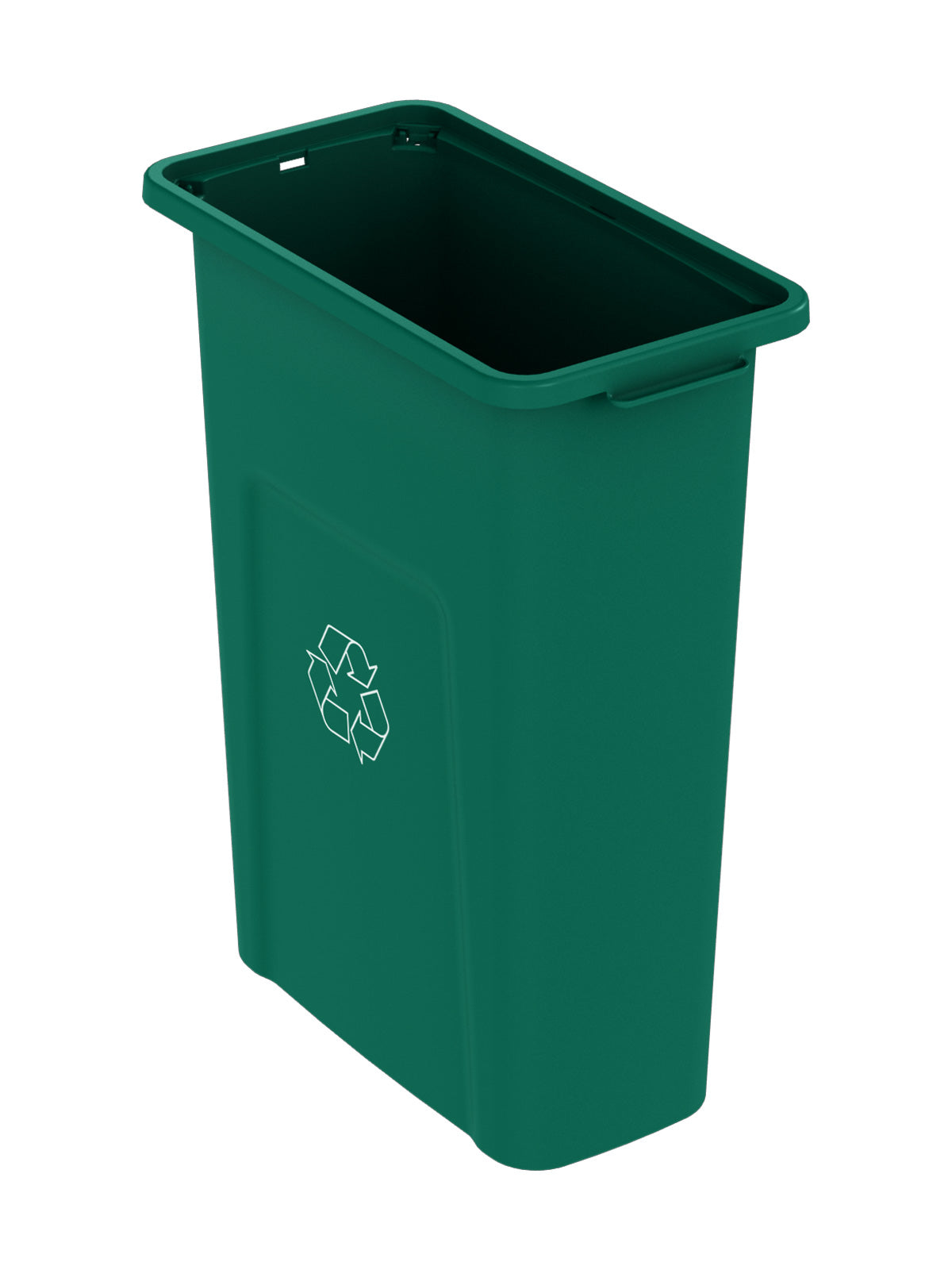 20G Dark Green Collection Bin Body with Mobius Loop Stamp
