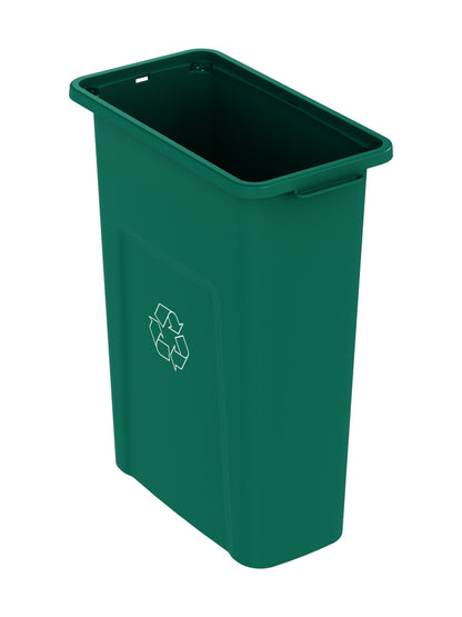 20G Dark Green Collection Bin Body with Mobius Loop Stamp