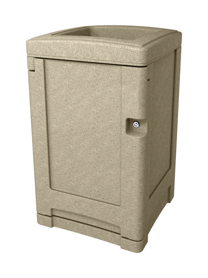 EXPRESSION - Single Stream with Full Opening Lid - Sandstone Finish