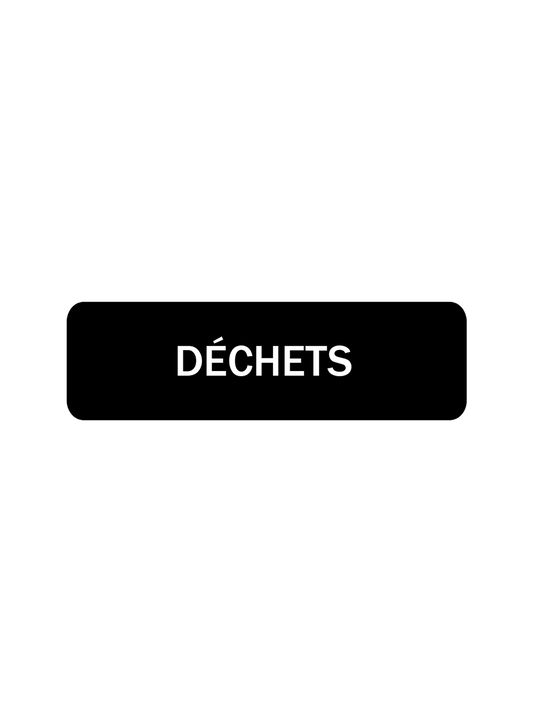 ARISTATA - Label - Dechets - Black-White