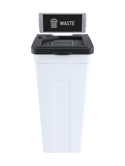 RISE - Single - Kit - Waste - Full - White-Black