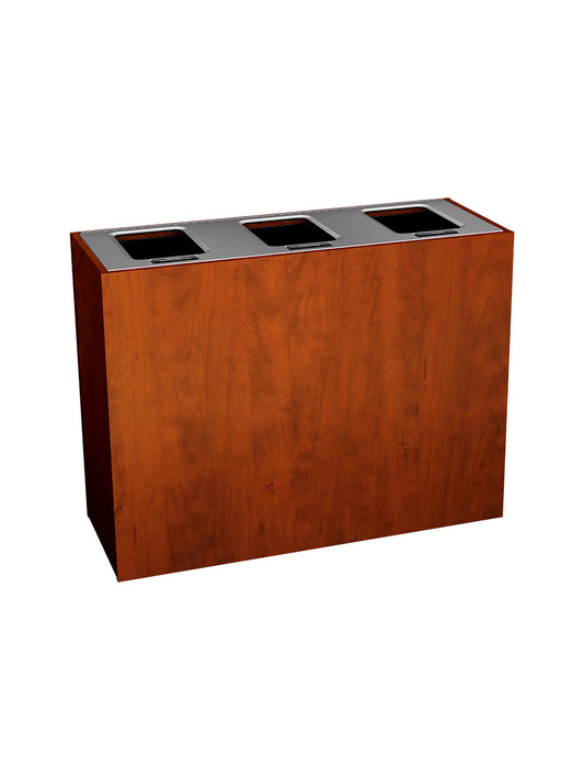 ARISTATA - Triple - Premium - Mixed Recyclables-Compost-Waste - Full - Midsummer Flame