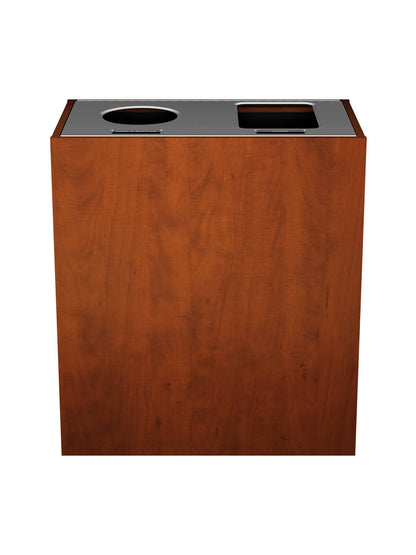 ARISTATA - Double Stream, Midsummer Flame Finish, Hinged Stainless Steel Lid with Circle-Full Openings
