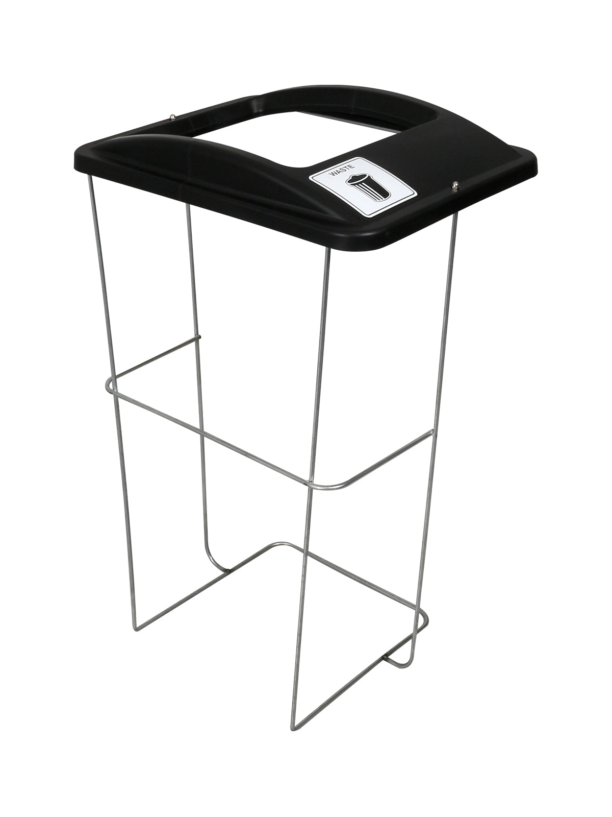 WIRE EVENT CONTAINER (5 Pack) - Single - Kit - Waste - Full - Black