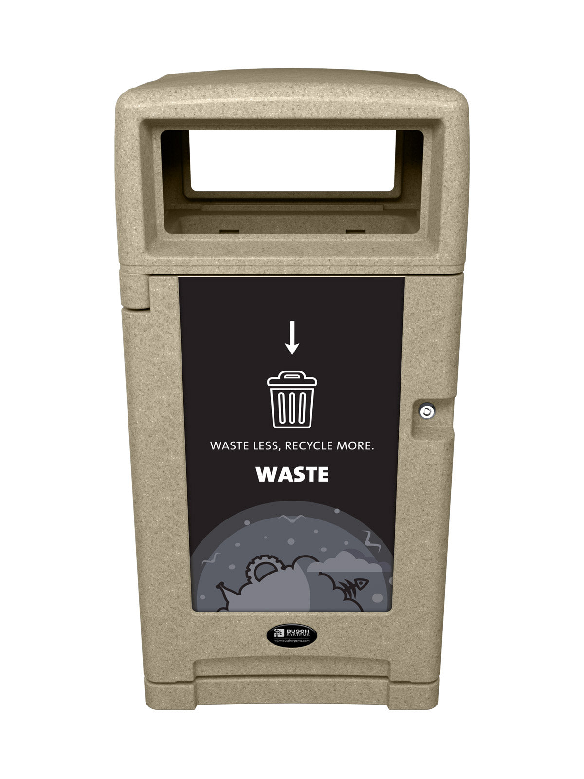EXPRESSION - Single - Kit - Waste - Full - Sandstone