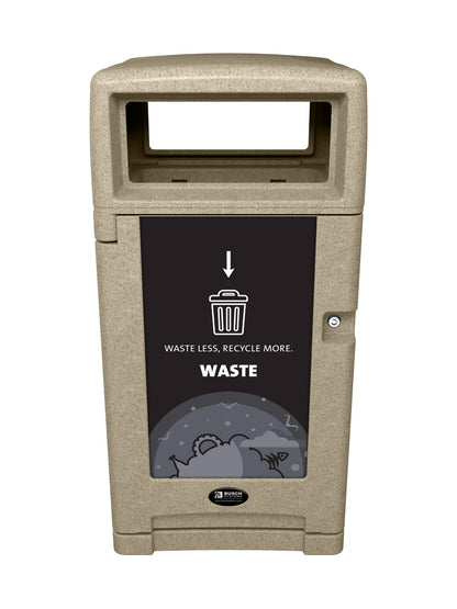 EXPRESSION - Single - Kit - Waste - Full - Sandstone