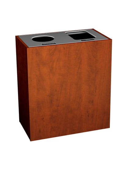 ARISTATA - Double Stream, Midsummer Flame Finish, Hinged Stainless Steel Lid with Circle-Full Openings